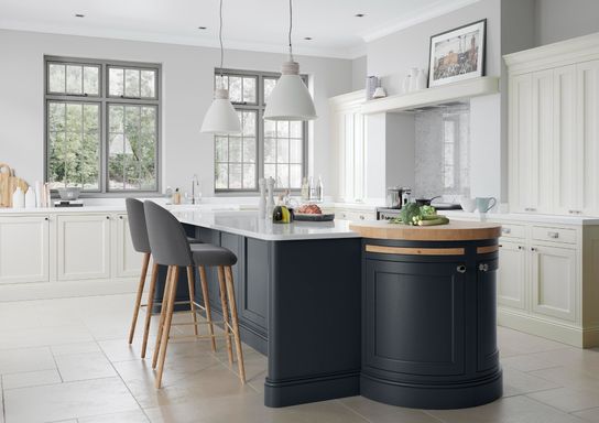 Porcelain & Slate Blue