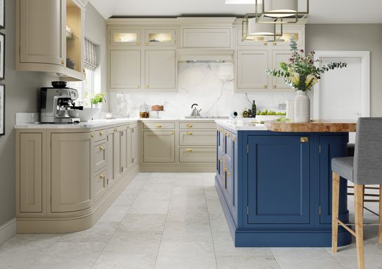 Parisian Blue & Stone